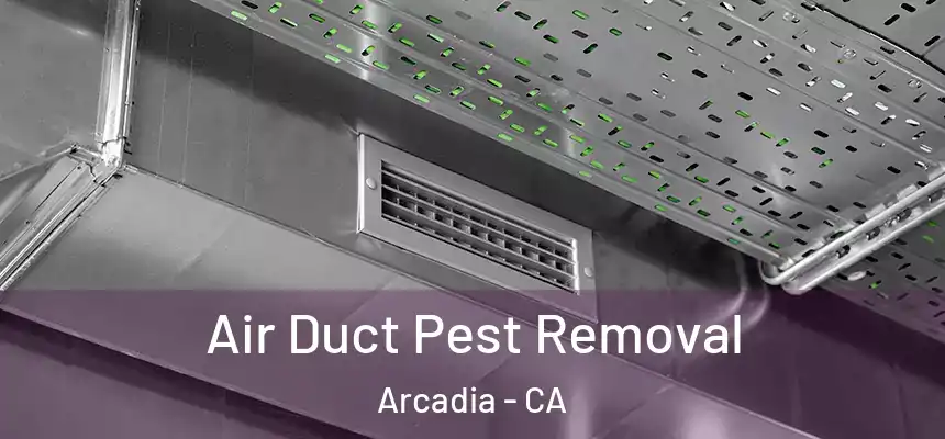  Air Duct Pest Removal Arcadia - CA